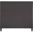 Meridian Furniture Harlie Gray Velvet Queen Bed