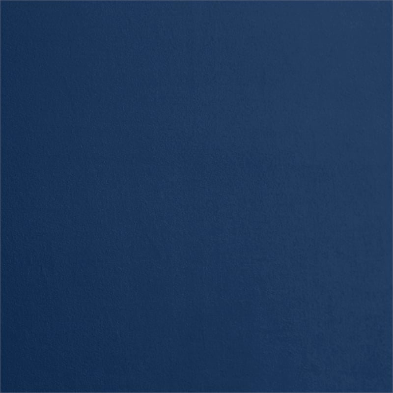 Meridian Furniture Harlie Navy Velvet Full Bed