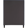 Meridian Furniture Harlie Navy Velvet Twin Bed