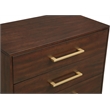 Meridian Furniture Maxine Chest in Dark Cherry Finish