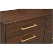 Meridian Furniture Maxine Dresser in Dark Cherry Finish