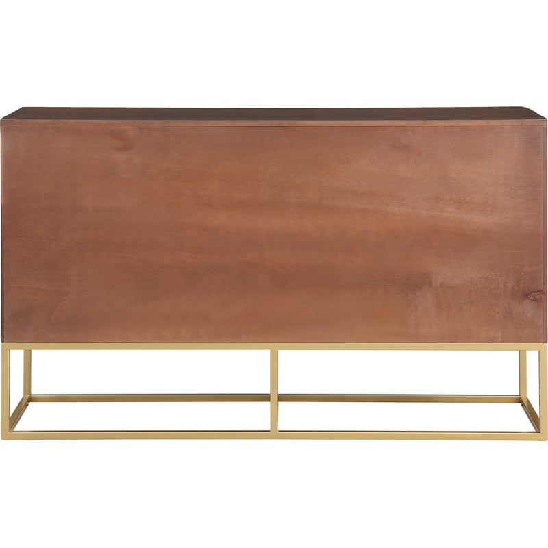 Meridian Furniture Maxine Dresser in Dark Cherry Finish