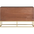 Meridian Furniture Maxine Dresser in Dark Cherry Finish