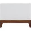 Meridian Furniture Rio Off White Water Resisting Armless Chair
