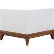 Meridian Furniture Rio Off White Water Resisting Corner Chair