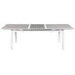Meridian Furniture Nizuc Grey Wood Outdoor Patio Extendable Dining Table