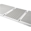 Meridian Furniture Nizuc Grey Wood Outdoor Patio Extendable Dining Table