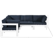 Meridian Furniture Nizuc Navy Outdoor Patio Modular Sectional