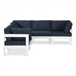 Meridian Furniture Nizuc Navy Outdoor Patio Modular Sectional