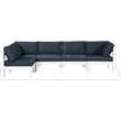 Meridian Furniture Nizuc Navy Outdoor Patio Modular Sectional