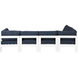 Meridian Furniture Nizuc Navy Outdoor Patio Modular Sectional