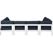 Meridian Furniture Nizuc Navy Outdoor Patio Modular Sectional