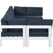 Meridian Furniture Nizuc Navy Outdoor Patio Modular Sectional