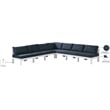 Meridian Furniture Nizuc Navy Outdoor Patio Modular Sectional