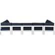 Meridian Furniture Nizuc Navy Outdoor Patio Modular Sectional
