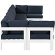 Meridian Furniture Nizuc Navy Outdoor Patio Modular Sectional