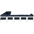 Meridian Furniture Nizuc Navy Outdoor Patio Modular Sectional