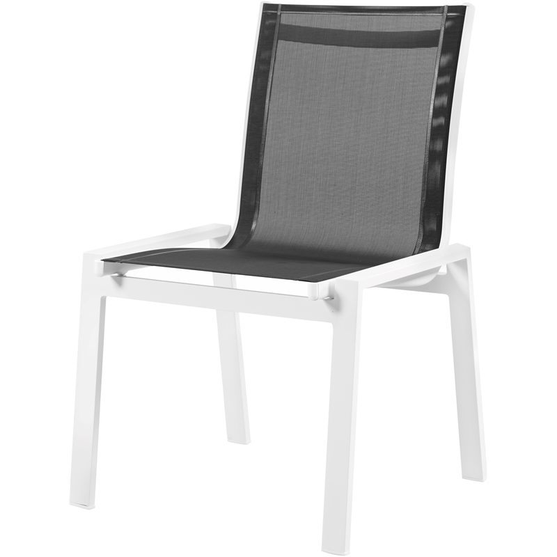 Meridian Furniture Nizuc Black Outdoor Patio Dining Chair (Set of 2)