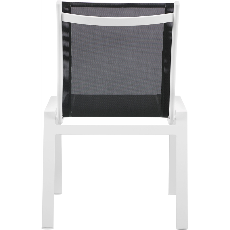 Meridian Furniture Nizuc Black Outdoor Patio Dining Chair (Set of 2)