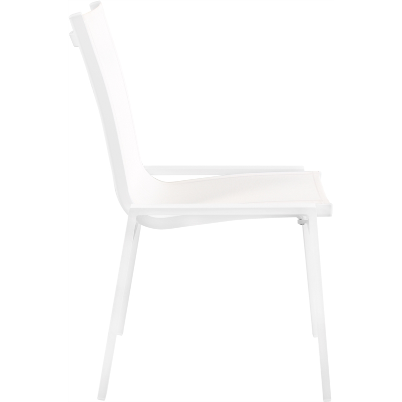 Meridian Furniture Nizuc Off White Outdoor Patio Dining Chair (Set of 2)