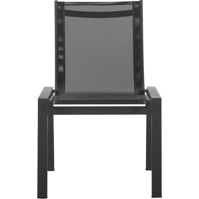 Meridian Furniture Nizuc Black Outdoor Patio Dining Chair (Set of 2)