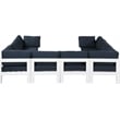 Meridian Furniture Nizuc Navy Outdoor Patio Modular Sectional