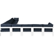Meridian Furniture Nizuc Navy Outdoor Patio Modular Sectional