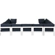 Meridian Furniture Nizuc Navy Outdoor Patio Modular Sectional