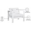 Meridian Furniture Nizuc White Outdoor Patio Arm Chair