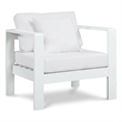 Meridian Furniture Nizuc White Outdoor Patio Arm Chair