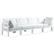 Meridian Furniture Nizuc White Outdoor Patio Modular Sofa