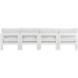 Meridian Furniture Nizuc White Outdoor Patio Modular Sofa