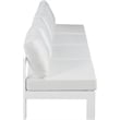 Meridian Furniture Nizuc White Outdoor Patio Modular Sofa