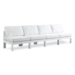 Meridian Furniture Nizuc White Outdoor Patio Modular Sofa