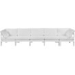Meridian Furniture Nizuc White Outdoor Patio Modular Sofa