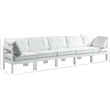 Meridian Furniture Nizuc White Outdoor Patio Modular Sofa