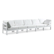 Meridian Furniture Nizuc White Outdoor Patio Modular Sofa