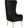 Meridian Furniture Alexander Black Velvet Accent Chair