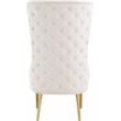 Meridian Furniture Alexander Cream Velvet Accent Chair