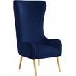 Meridian Furniture Alexander Navy Velvet Accent Chair