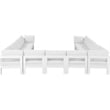 Meridian Furniture Nizuc White Outdoor Patio Modular Sectional