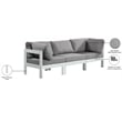 Meridian Furniture Nizuc Grey Outdoor Patio Modular Sofa
