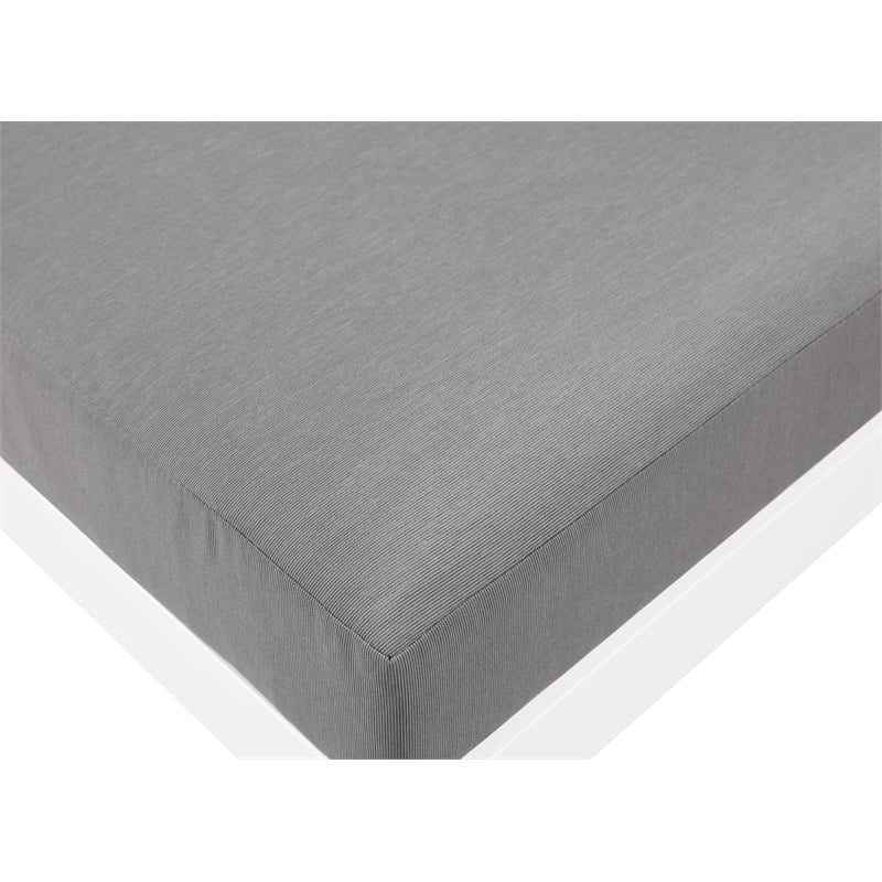Meridian Furniture Nizuc Grey Outdoor Patio Modular Sectional