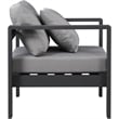 Meridian Furniture Nizuc Grey Outdoor Patio Arm Chair