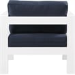 Meridian Furniture Nizuc Navy Outdoor Patio Arm Chair
