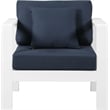 Meridian Furniture Nizuc Navy Outdoor Patio Arm Chair