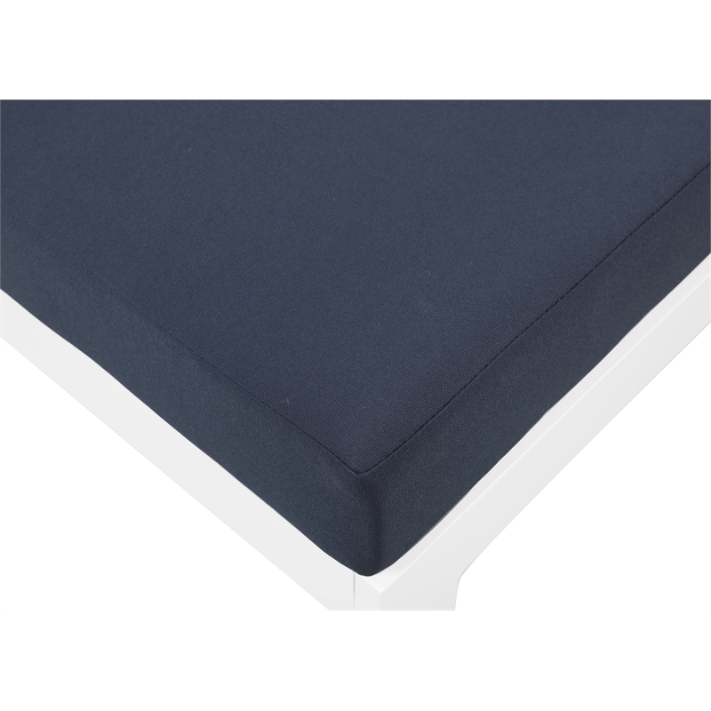 Meridian Furniture Nizuc Navy Outdoor Patio Corner Chair