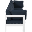 Meridian Furniture Nizuc Navy Outdoor Patio Modular Sofa