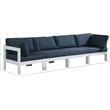 Meridian Furniture Nizuc Navy Outdoor Patio Modular Sofa