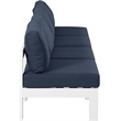 Meridian Furniture Nizuc Navy Outdoor Patio Modular Sofa